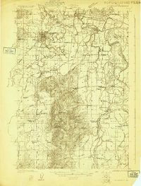 Mc Minnville 1924 topographic map thumbnail