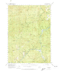 Agness 1954 topographic map thumbnail
