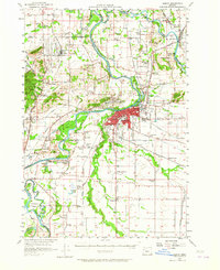 Albany 1957 topographic map preview