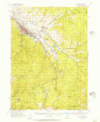Ashland 1954 topographic map preview