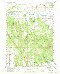 Beatty 1960 topographic map thumbnail