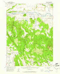 Beatty 1960 topographic map thumbnail