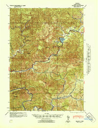 Blachly 1942 topographic map preview