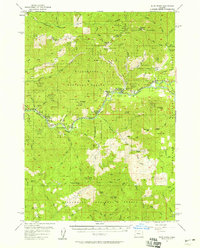 Blue River 1955 topographic map thumbnail