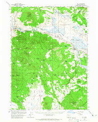 Bly 1960 topographic map thumbnail