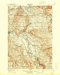 Boring 1914 topographic map thumbnail