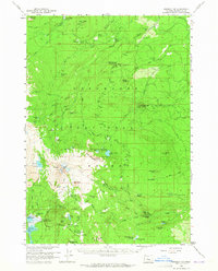Broken Top 1959 topographic map thumbnail