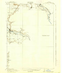 Brownsville 1921 topographic map thumbnail