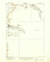 Brownsville 1921 topographic map thumbnail