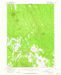 Calimus Butte 1956 topographic map thumbnail