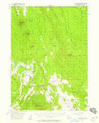 Calimus Butte 1956 topographic map thumbnail