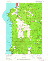 Cannon Beach topographic map thumbnail