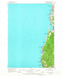 Cape Foulweather topographic map thumbnail