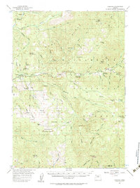 Cascadia 1955 topographic map thumbnail
