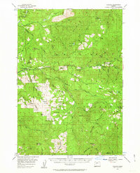 Cascadia 1955 topographic map thumbnail