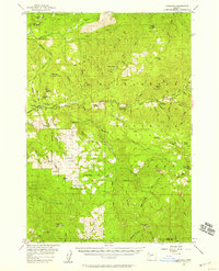 Cascadia 1955 topographic map thumbnail