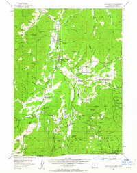 Cave Junction 1954 topographic map thumbnail
