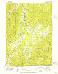 Cave Junction 1954 topographic map thumbnail