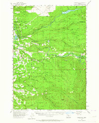 Cherryville 1955 topographic map thumbnail