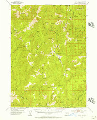 Chetco Peak 1954 topographic map thumbnail