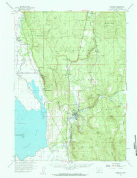 Chiloquin 1957 topographic map thumbnail