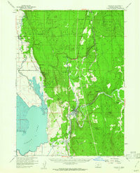 Chiloquin 1957 topographic map thumbnail