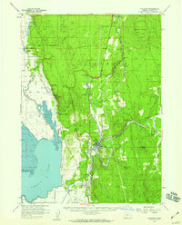 Chiloquin 1957 topographic map thumbnail