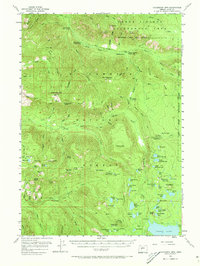 Chucksney Mtn topographic map thumbnail