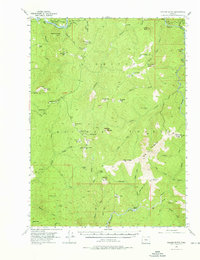 Collier Butte 1954 topographic map thumbnail