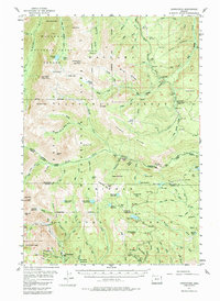 Cornucopia 1954 topographic map thumbnail