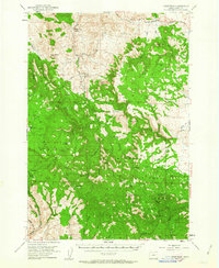Courtrock 1951 topographic map thumbnail