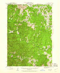 Crow 1942 topographic map thumbnail