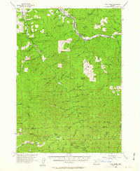 Culp Creek 1955 topographic map thumbnail