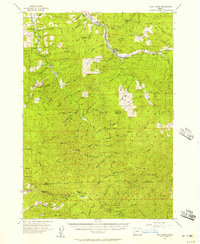 Culp Creek 1955 topographic map thumbnail