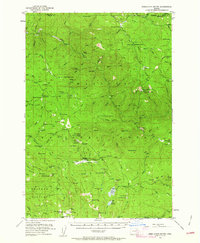 Desolation Butte 1951 topographic map thumbnail