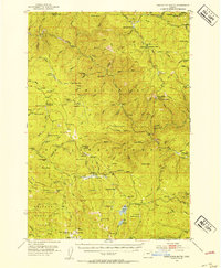 Desolation Butte 1951 topographic map thumbnail