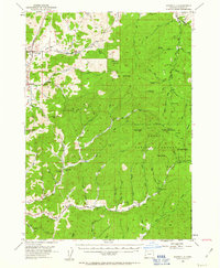 Dixonville 1954 topographic map thumbnail