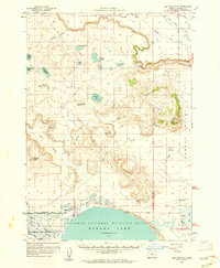Dog Mountain 1959 topographic map thumbnail