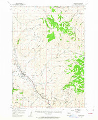 Durkee 1957 topographic map thumbnail