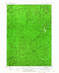 Dutchman Butte 1946 topographic map thumbnail