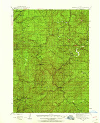 Dutchman Butte 1946 topographic map thumbnail