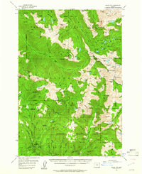 Eagle Cap 1954 topographic map thumbnail