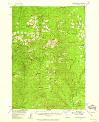 Echo Mountain 1955 topographic map thumbnail