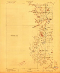 Elmira 1922 topographic map thumbnail