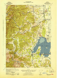 Elmira 1942 topographic map thumbnail