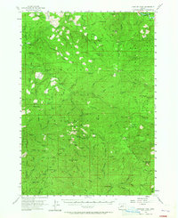Fairview Peak 1955 topographic map preview