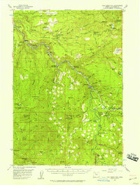 Fish Creek Mtn 1956 topographic map thumbnail