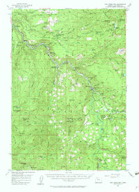 Fish Creek Mtn 1956 topographic map thumbnail