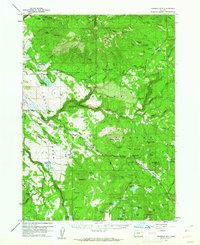 Fishhole Mtn 1960 topographic map thumbnail
