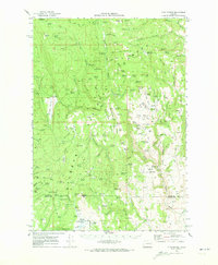 Flag Prairie 1970 topographic map thumbnail